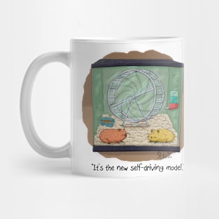 Self-Driving Hamster Wheel Mug